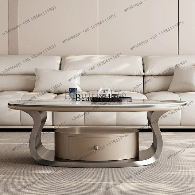 Z. A. Furniture - Журнальный столик z.Light из каменной плиты,
