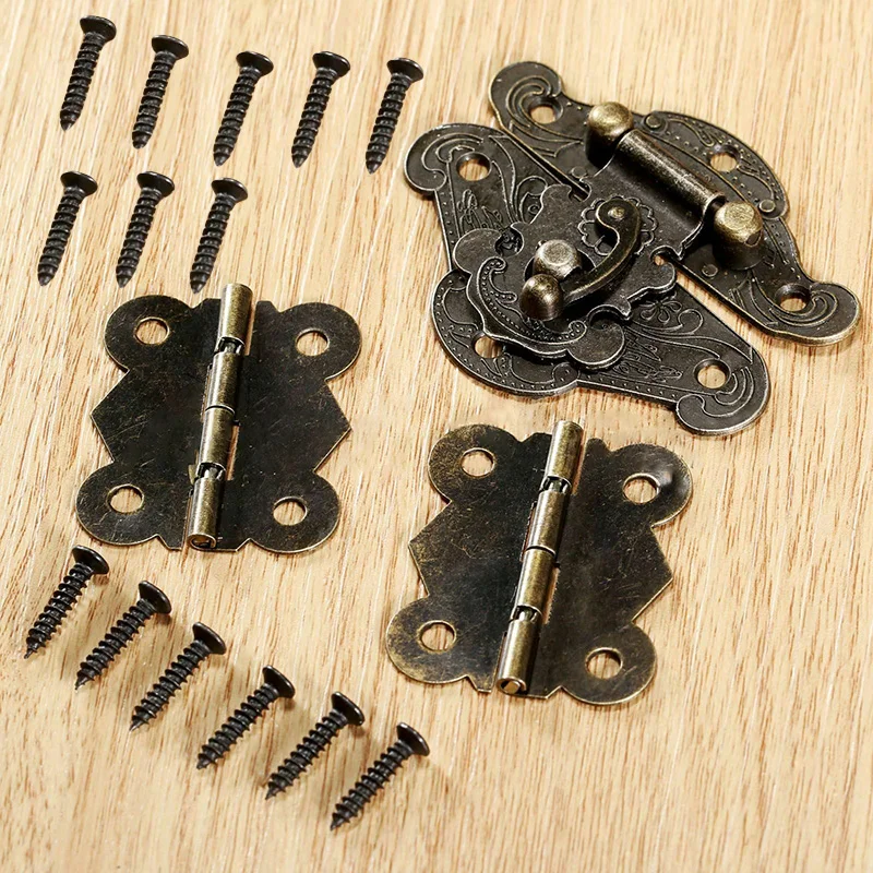 Furniture And Hardware Shop - Мебельная фурнитура: Антикварные 90-градусные декоративные защелки-бабочки