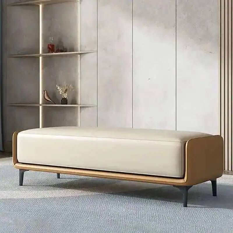 Z. A. Furniture - Кожаные табуреты для гостиной, спальни, прикроватные