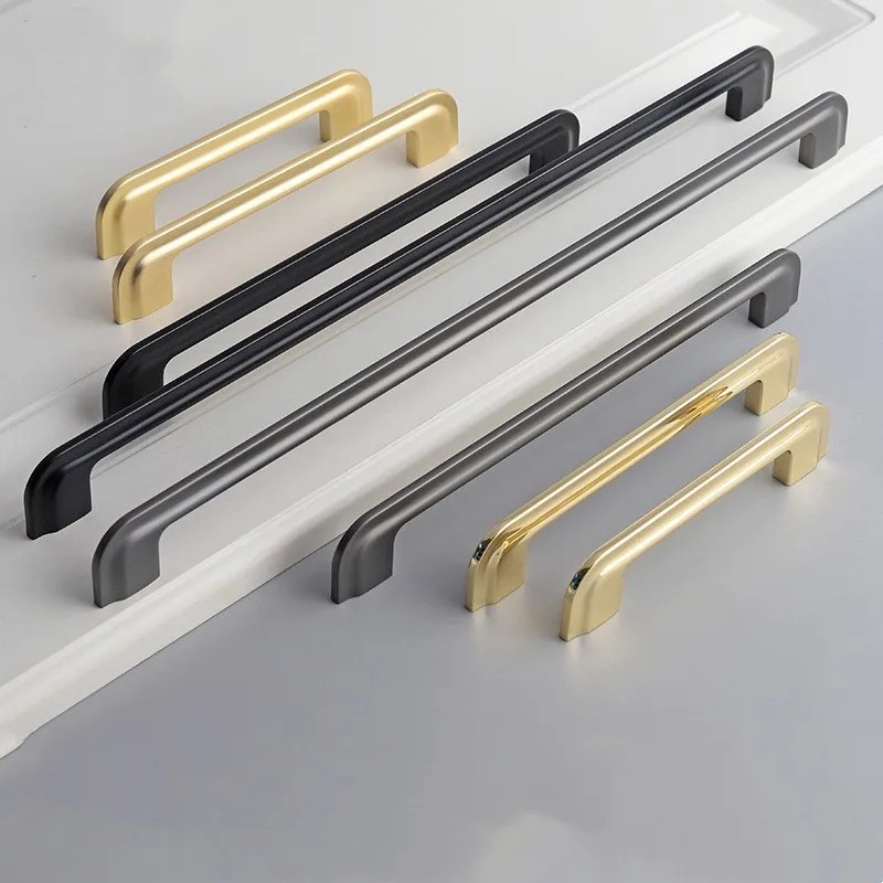 Черная удлиненная дверная ручк – обзор и цена Quality Furniture Hardware