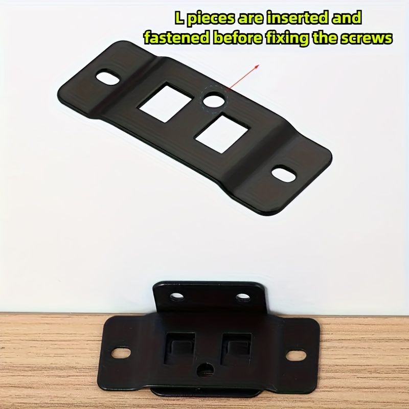 60 шт. прочных металлических L – обзор и цена Joint Connector Bracket